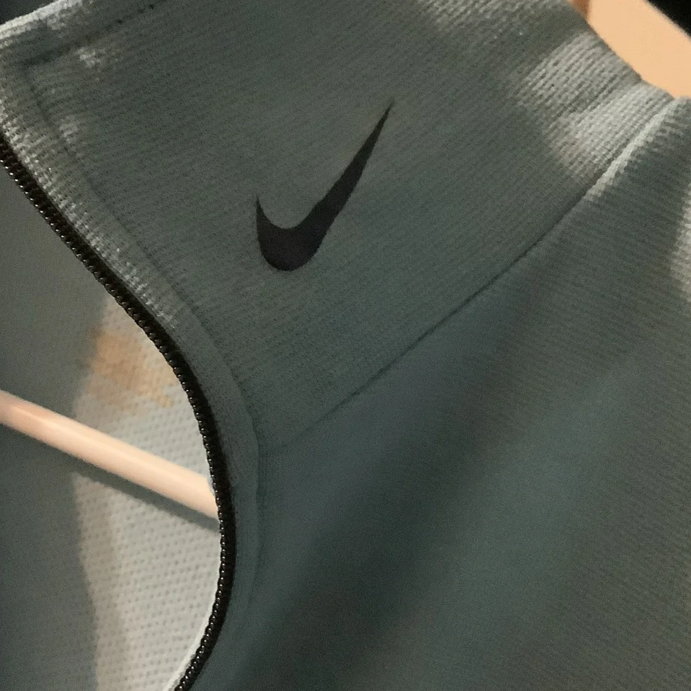 Nike Light Blue 1/4 Zip golf‎ pullover for Men, Dri Fit
